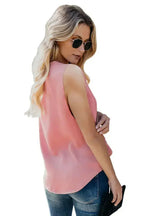 V Neck Draped Tank Top - SJB-DIAMOND ELITES