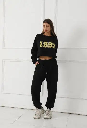 Women's Long Sleeved Hoodie Set - SJB-DIAMOND ELITES