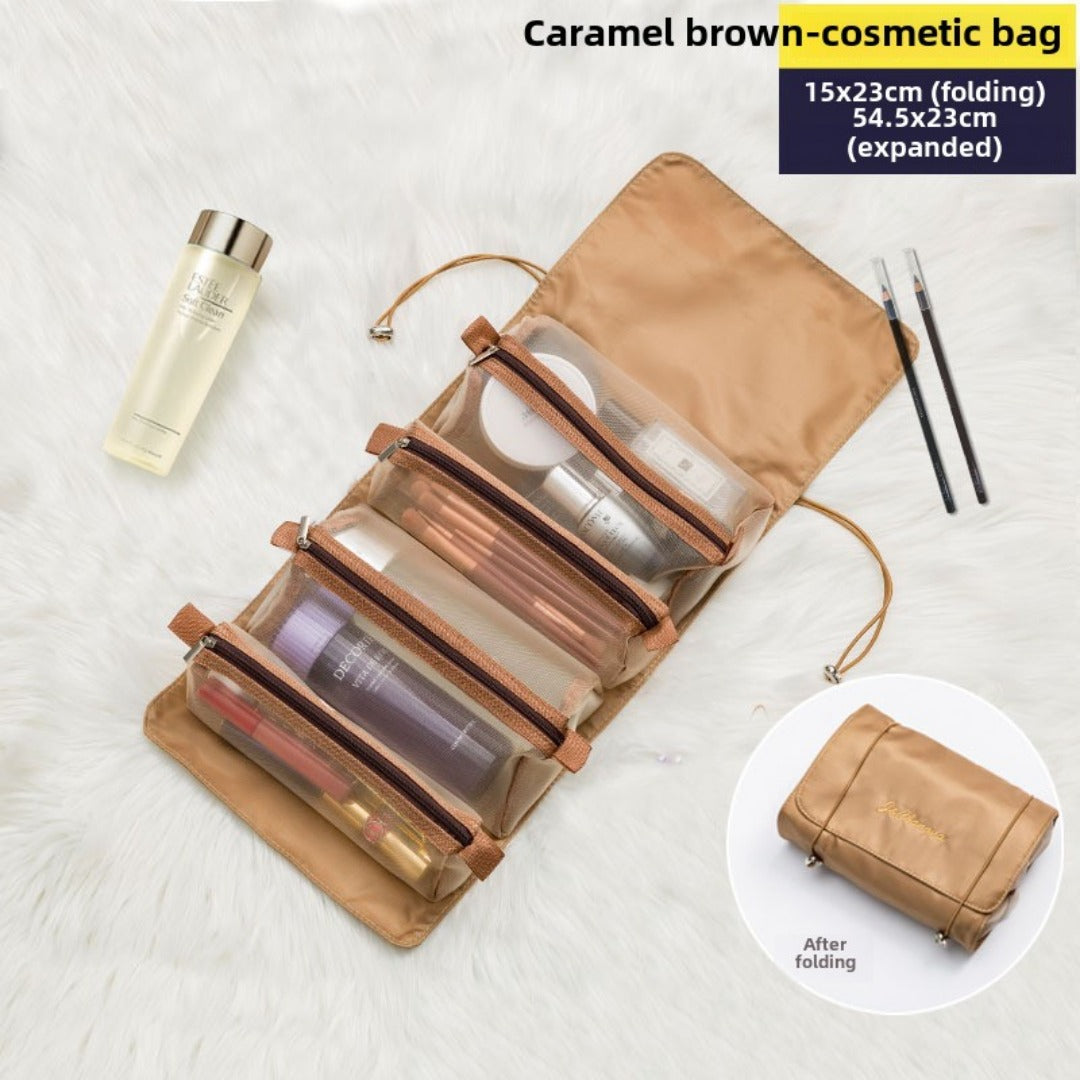 Travel portable large capacity makeup bags,Makeup bag organizers,Can be split into four-in-one cosmetic bag, toiletries and makeup storage bag, Toiletry Bag organizer, - SJB-DIAMOND ELITES