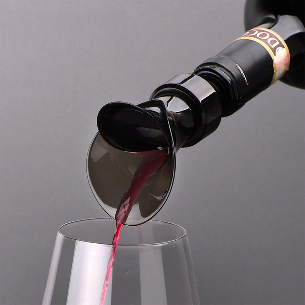 Creative Petal-shaped Red Wine Fresh-keeping Plug Wine Pourer Pi-Mart