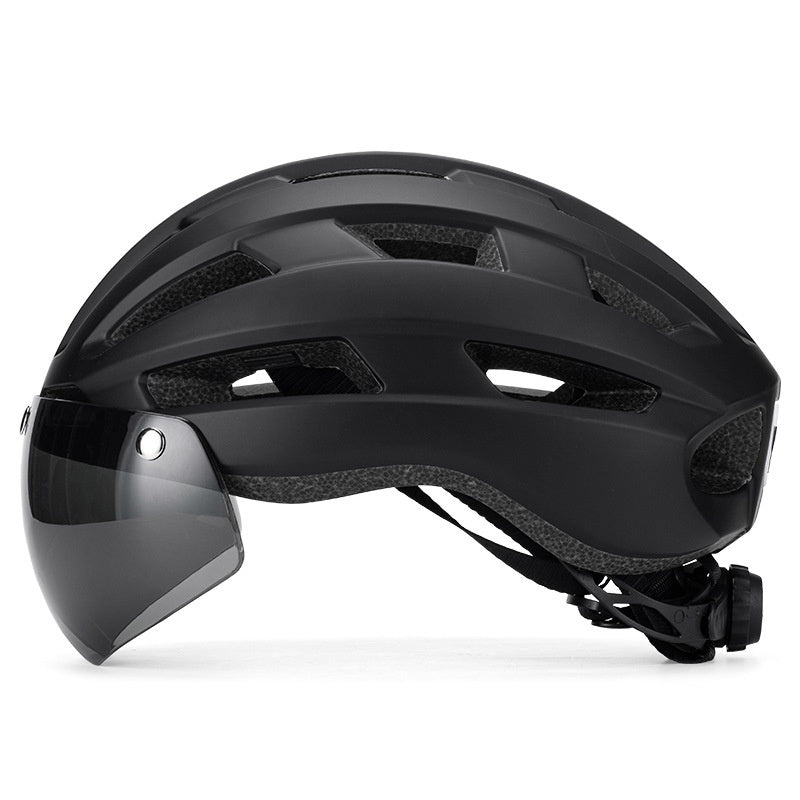 Magnetic Suction Goggles Unisex Mountain Highway Color Changing Cycling Bicycle Helmet Lootquake LLC