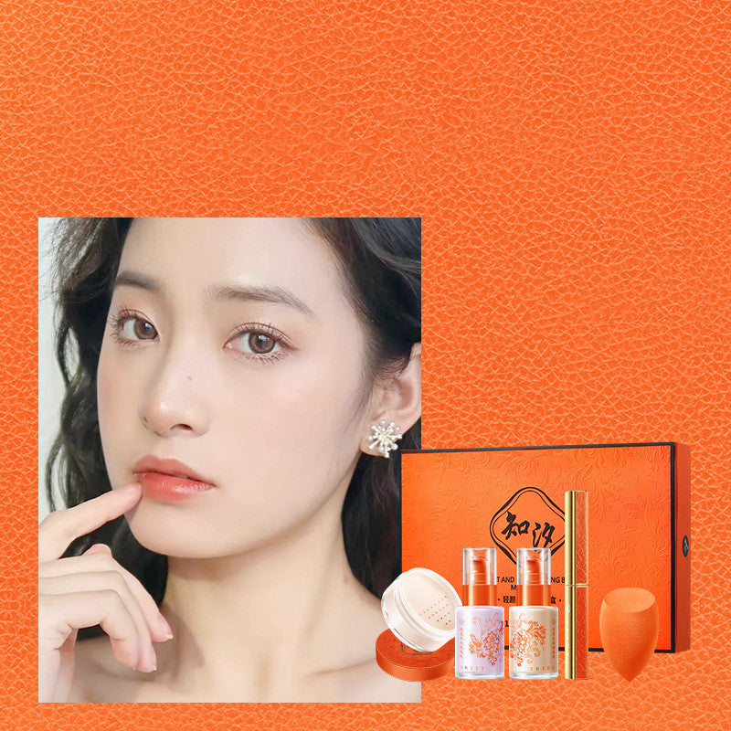 Five Piece Light Fog Makeup Set Pi-Mart