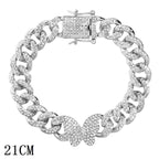 Iced Out Chain Bracelet Pi-Mart
