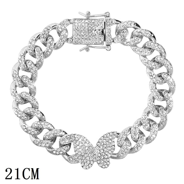 Iced Out Chain Bracelet Pi-Mart