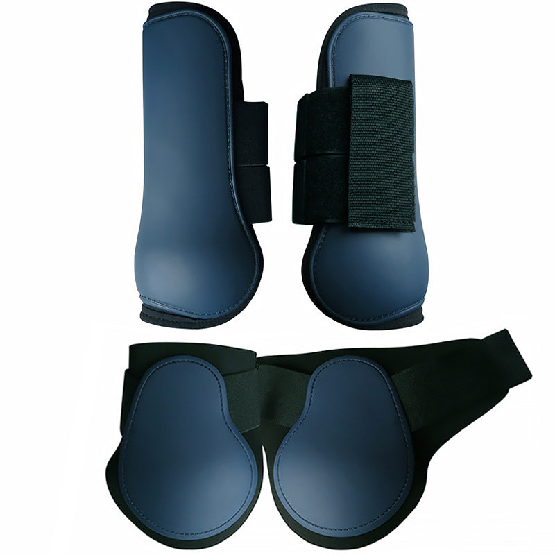 No 4 Obstacle Horse Leg Guard Horse Leggings PU Shell Lootquake LLC