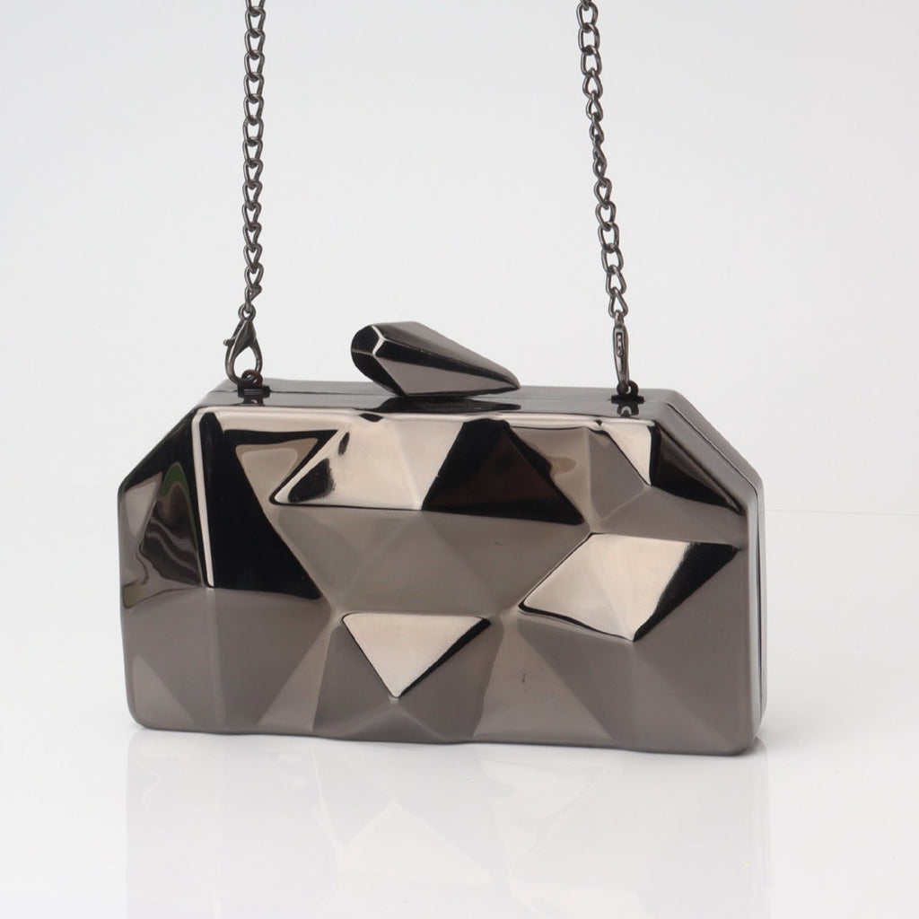 Geometric Dinner Bags, Dress Bags Evening Clutch Purse Party Prom Bags Clutch - SJB-DIAMOND ELITES