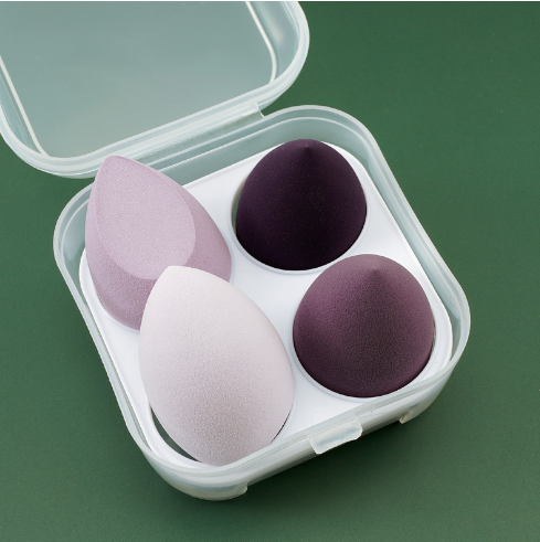 4pcs Makeup Sponge Powder Puff Dry and Wet Combined - SJB-DIAMOND ELITES