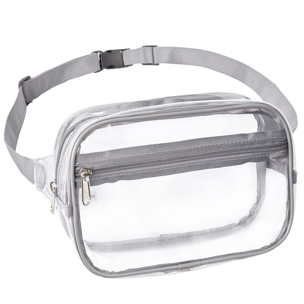 PVC Transparent Belt Bag – Adjustable Shoulder Strap Crossbody Fanny Pack for Sports & Travel – Waterproof Chest Purse with Stylish Design - SJB-DIAMOND ELITES