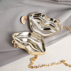 Lip Shaped Small evening Clutch Purse – Stylish Shinny Party Purse, Perfect for Casual Outings, Proms, and Parties – A Unique Fashion Accessory That Turns Heads - SJB-DIAMOND ELITES