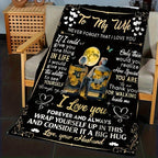 1pc Husband Gifts For Wife Blanket Soft Flannel Sofa Blanket TV Blanket For Home Decor Lootquake LLC