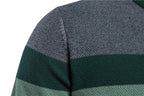 Spliced Cotton Men's Sweater Pi-Mart