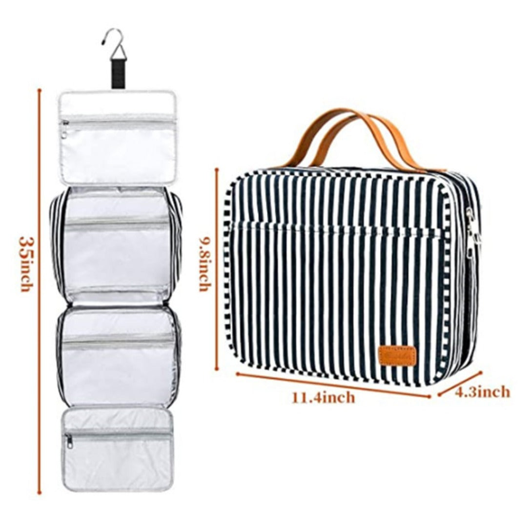 Waterproof Wash Bag, Wash Bag, Cosmetic Bag, Wash Set with Hook Travel Set Storage Bag, Toiletry Bag - SJB-DIAMOND ELITES