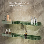 Bathroom Wall-mounted Multi-function Rotating Storage Rack Pi-Mart