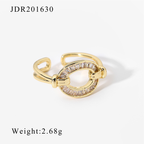 Open Shiny Stone Ring - SJB-DIAMOND ELITES