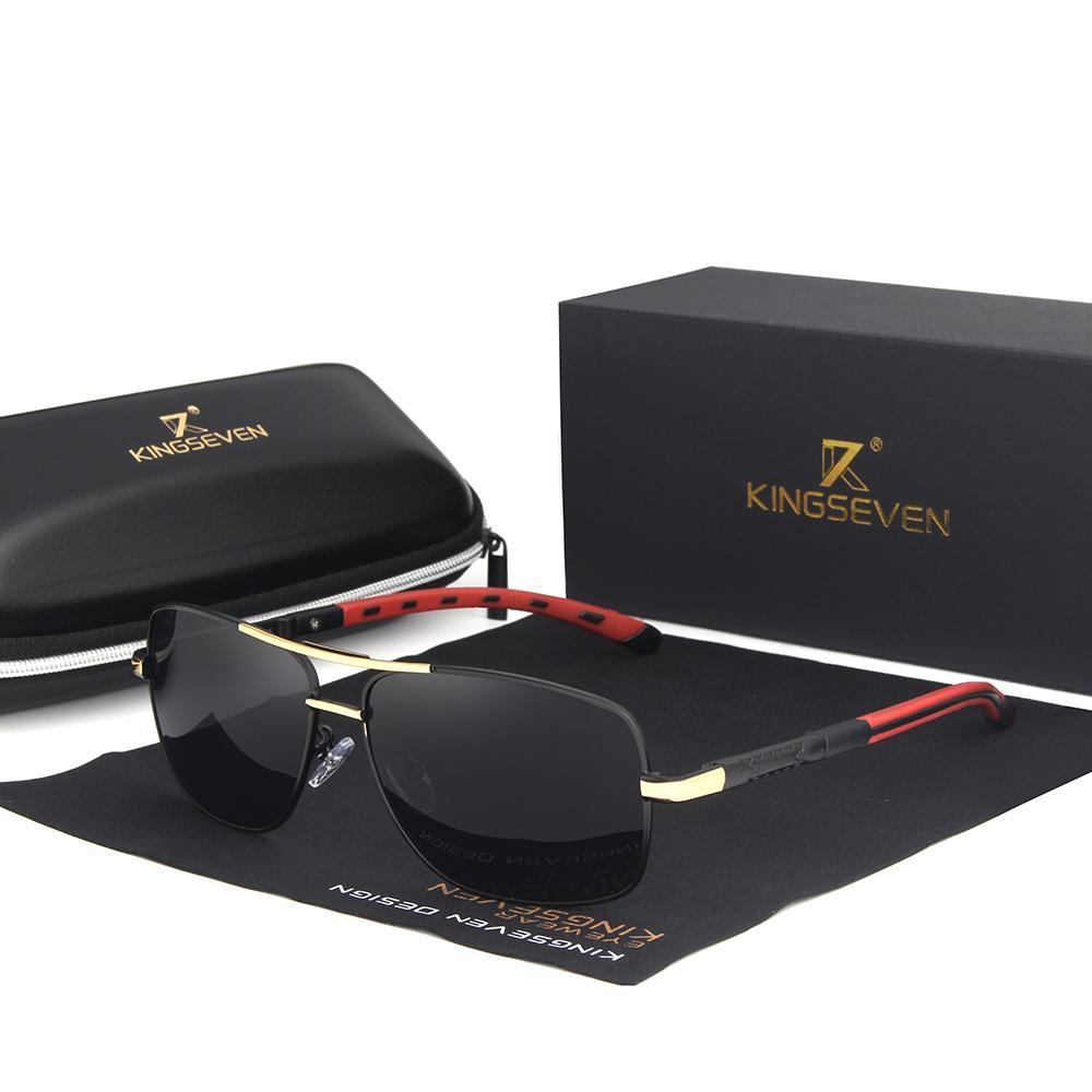 Brand Designer Men's Aluminum Magnesium Sun Glasses Polarized Mirror Lens Male Eyewear Sunglasses For Men - SJB-DIAMOND ELITES