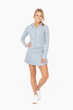 MONO B Ribbed Foldover Waist Skort