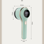 Rechargeable Digital Display Fur Ball Trimmer Pi-Mart