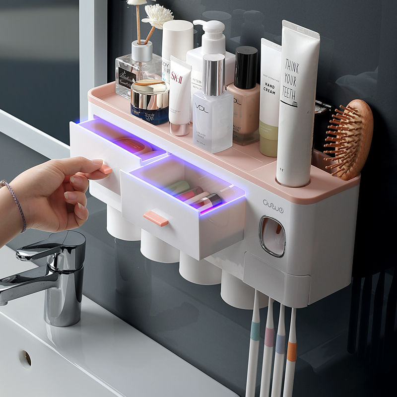 Bathroom Magnetic Storage Rack Pi-Mart
