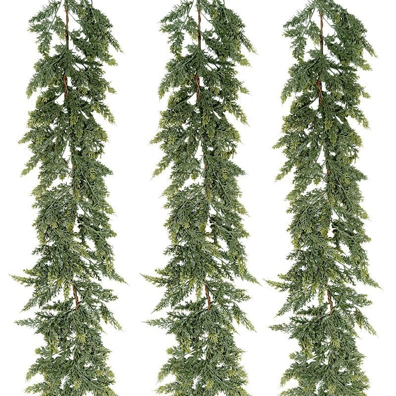 Thickened Cedar Rattan Decorations Christmas Pine And Cypress Rattan Pi-Mart