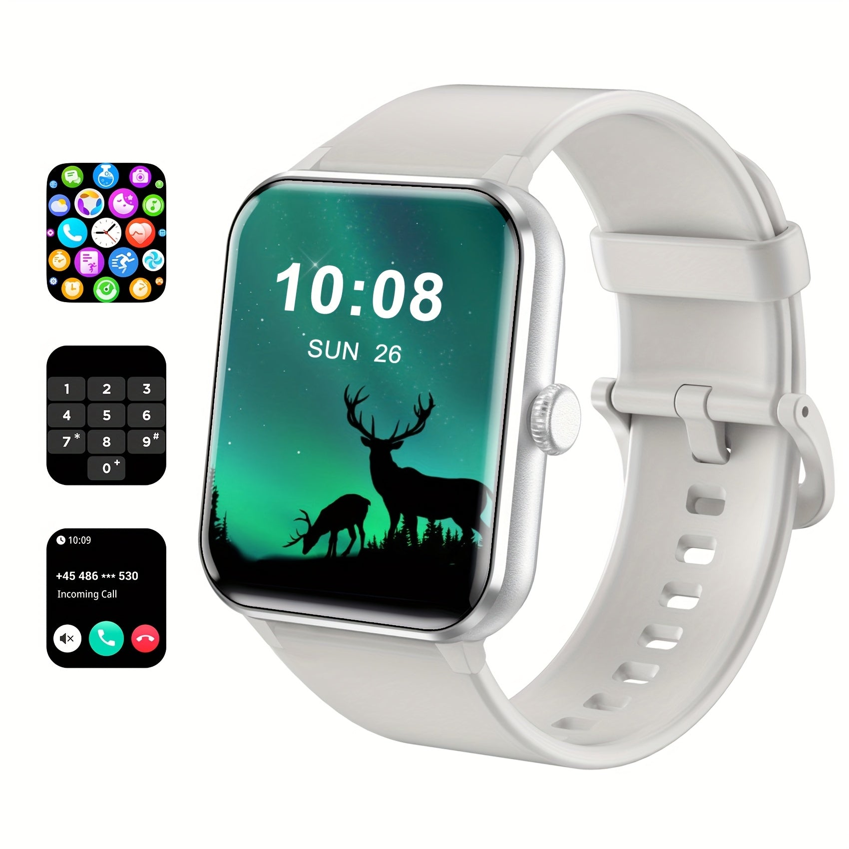 ActivePulse Pro: 100+ Mode Fitness & Health Smartwatch THRIXINE