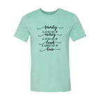 DT0115 Family, Crazy, Loud, Love Shirt - SJB-DIAMOND ELITES
