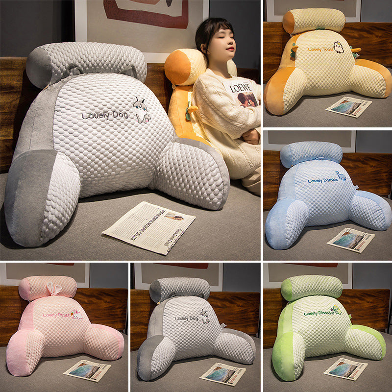 Bedside Cushion Cartoon Waist Support Sofa Cushion Pi-Mart