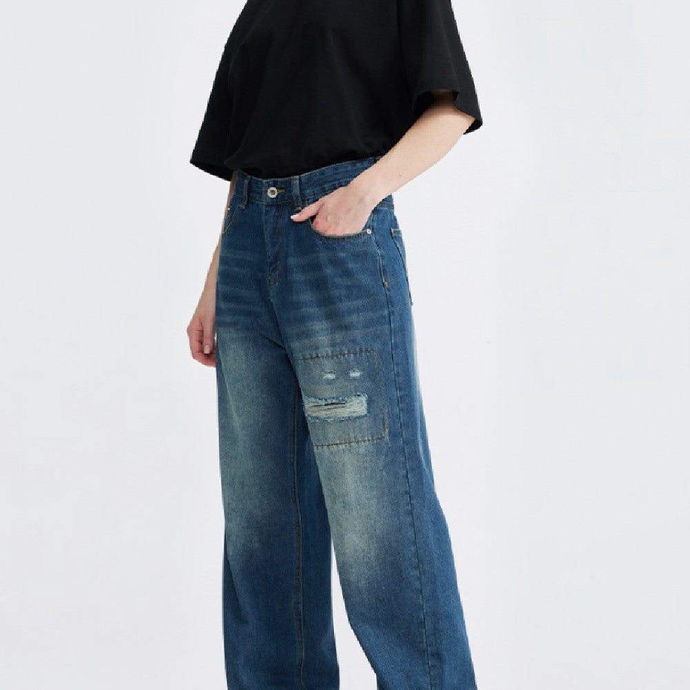 Fashion Loose Cool Vintage Jeans For Men Lootquake LLC