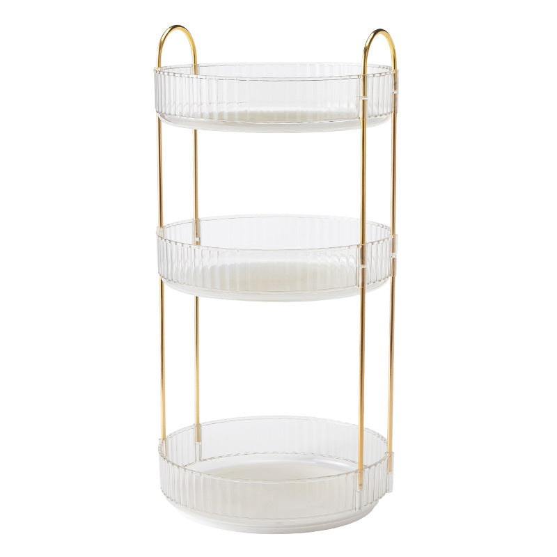 Bathroom Cosmetics Rotating Storage Rack Desktop Pi-Mart