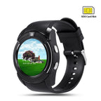 Famous Sport Men Smart Watch WIth SIM card For Android and IOS sistems With Camera Rounded Answer Call Dial Call Smartwatch and  Heart Rate Fitness Tracker - SJB-DIAMOND ELITES