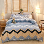 Twill Cotton Four-piece Set Seasons Quilt Cover Pi-Mart