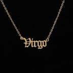 Zodiac Necklace Alphabet - SJB-DIAMOND ELITES