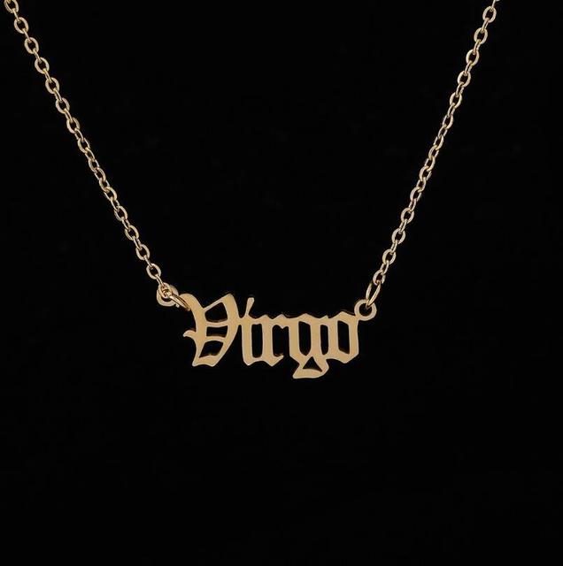 Zodiac Necklace Alphabet - SJB-DIAMOND ELITES