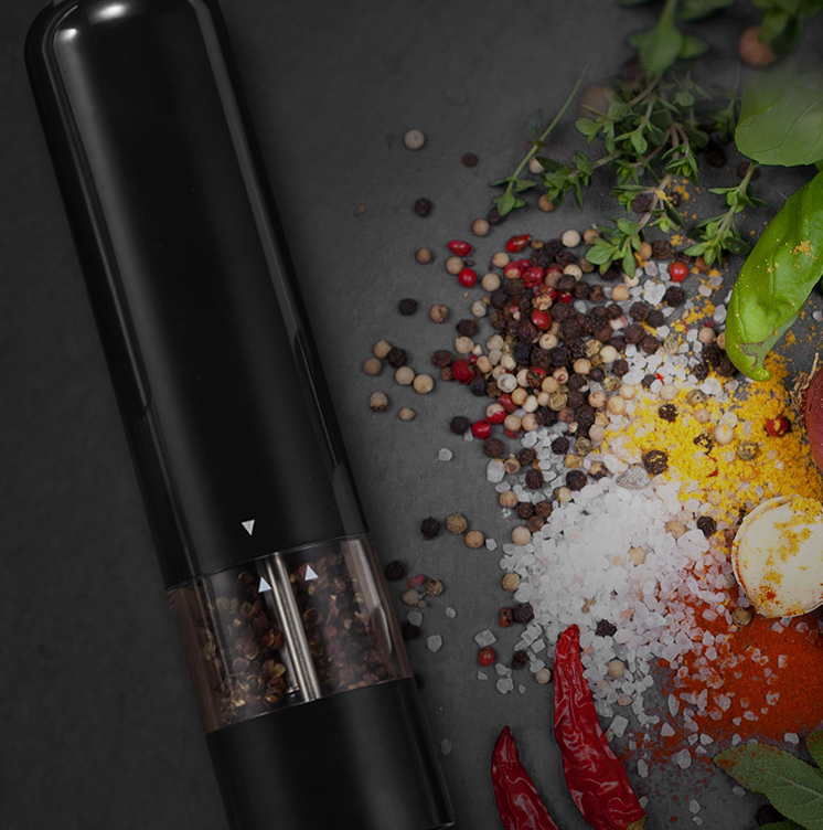 Electric Salt–Pepper Grinder Pi-Mart