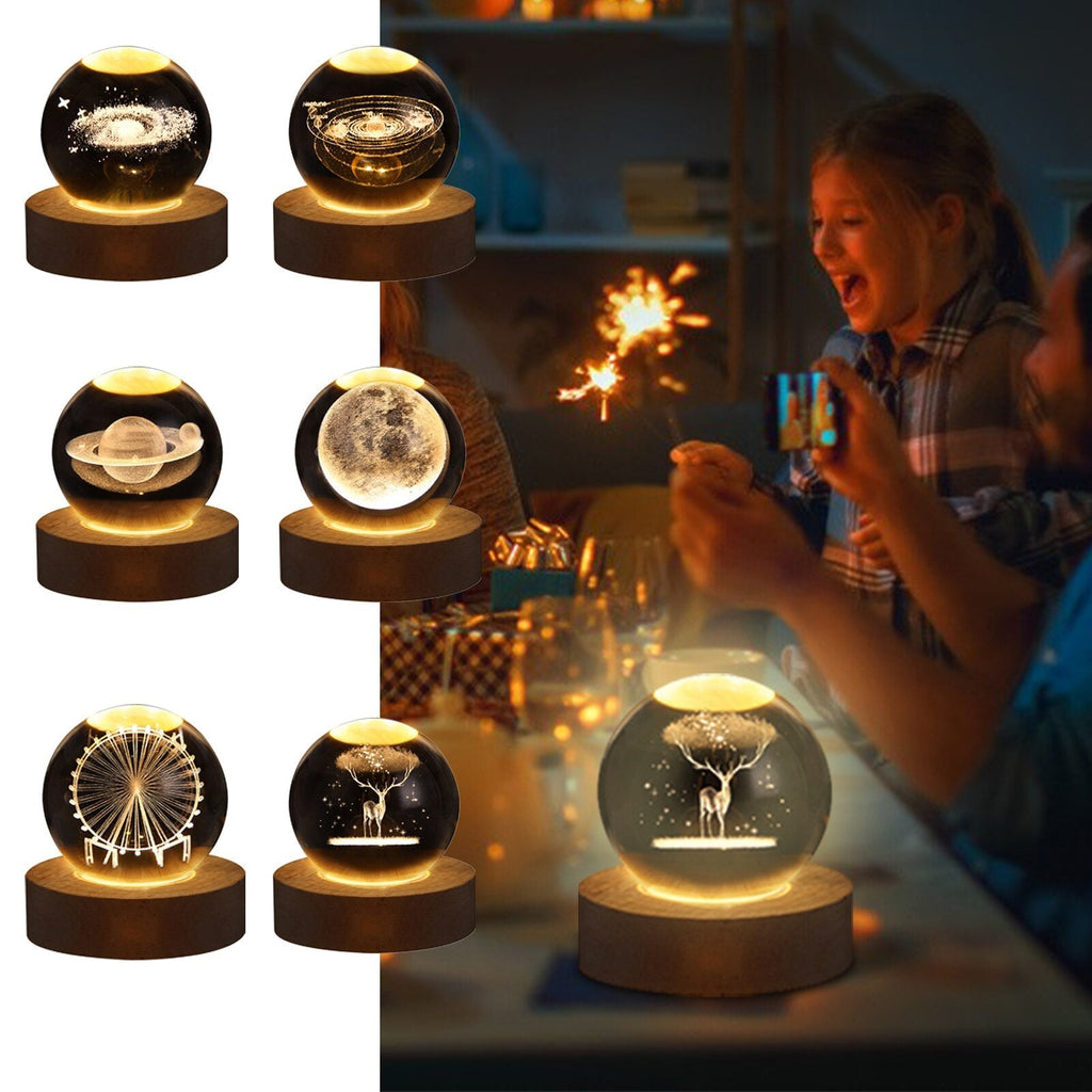 Night Lamp Crystal Ball - SJB-DIAMOND ELITES