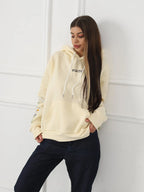 Women's Solid Color Floral Long Sleeved Sweatshirt - SJB-DIAMOND ELITES