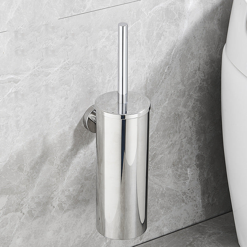 Stainless Steel Floor Toilet Brush Toilet Cleaning Brush Suit Pi-Mart