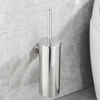 Stainless Steel Floor Toilet Brush Toilet Cleaning Brush Suit Pi-Mart