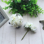 6pcs Silk Stamen Artificial Flower Bouquet Wedding Party Decoration Handmade Wreath Gift Scrapbooking Craft Fake Flowers Stevvex