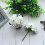 6pcs Silk Stamen Artificial Flower Bouquet Wedding Party Decoration Handmade Wreath Gift Scrapbooking Craft Fake Flowers Stevvex