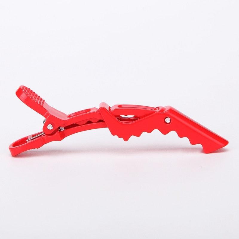6pcs/lot Plastic Hair Clip Hairdressing Clamps Claw Section Alligator Clips Barber For Salon Styling Hair Accessories Easy To Carry And Use Hair Styling Tools For Women Stevvex