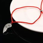 6pcs/set Handmade Bracelets Braided Red Black Rope 7 Knots Lucky Jewelry Friendship Protection Bracelet Red Comfortable Bracelet Small Eye Bracelet For Kids