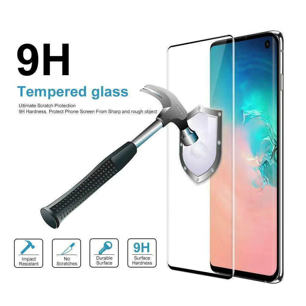 3 PACK - For Samsung Galaxy S21 PLUS ULTRA Tempered Glass Screen Protector Clear Pi-Mart
