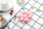 7 Cells Cute Unicorn Silicone Cake Molds No Smell Food Grade Material For Candle, Fondant, Biscuit, Dessert, Chocolate Molds Mini Unicorn Head Ice Cube Tray, Unicorn Silicone Molds Set For Chocolate Candy Cake Cupcake Soap Baking Stevvex