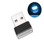 7 Color Lights LED Mini USB Ambient Neon Interior Light Car Accessories Cars Gadgets Bright Colors