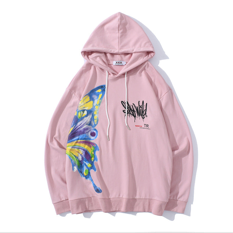 Butterfly print sweatshirt Pi-Mart