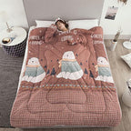Winter Lazy Quilt with Sleeves Pi-Mart