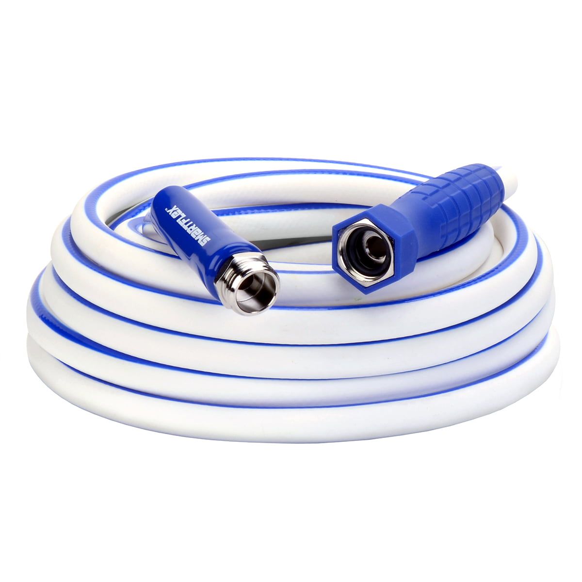 SmartFlex? RV/Marine Hose, 1/2" x 25', 3/4" - 11 1/2 GHT Fittings