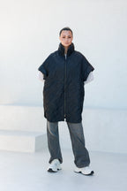 Pre-Order. Re-Stock Ships February 2026. Bianca Relaxed Fit Embossed Vest