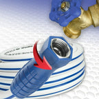 SmartFlex? RV/Marine Hose, 1/2" x 50', 3/4" - 11 1/2 GHT Fittings EasyOptionXY LLC