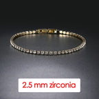Iced Out Crystal Tennis Bracelet Pi-Mart
